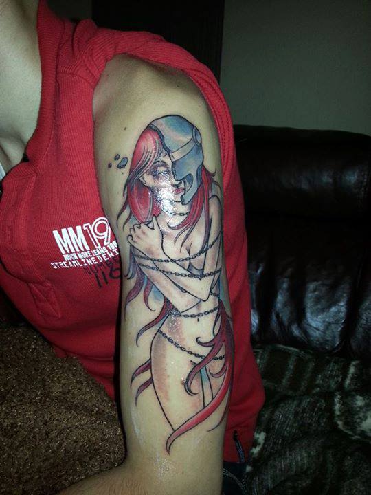 Anime Tattoo erweitern Nur wie? (Manga, Kreativität)