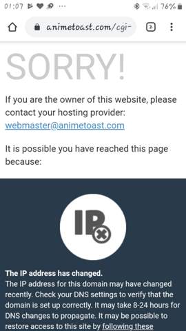 Anime toast geht nicht was tun? (illegal, streaming)