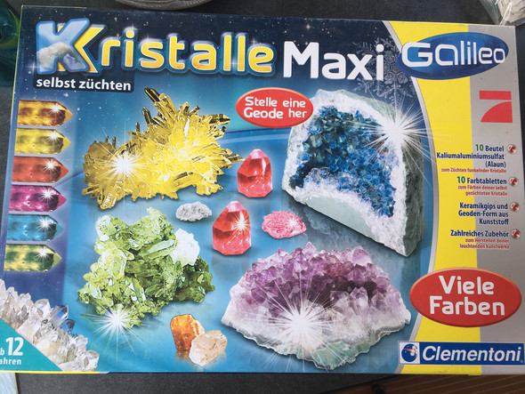 Anleitung „Kristalle Maxi“ (Galileo/Clementoni)?