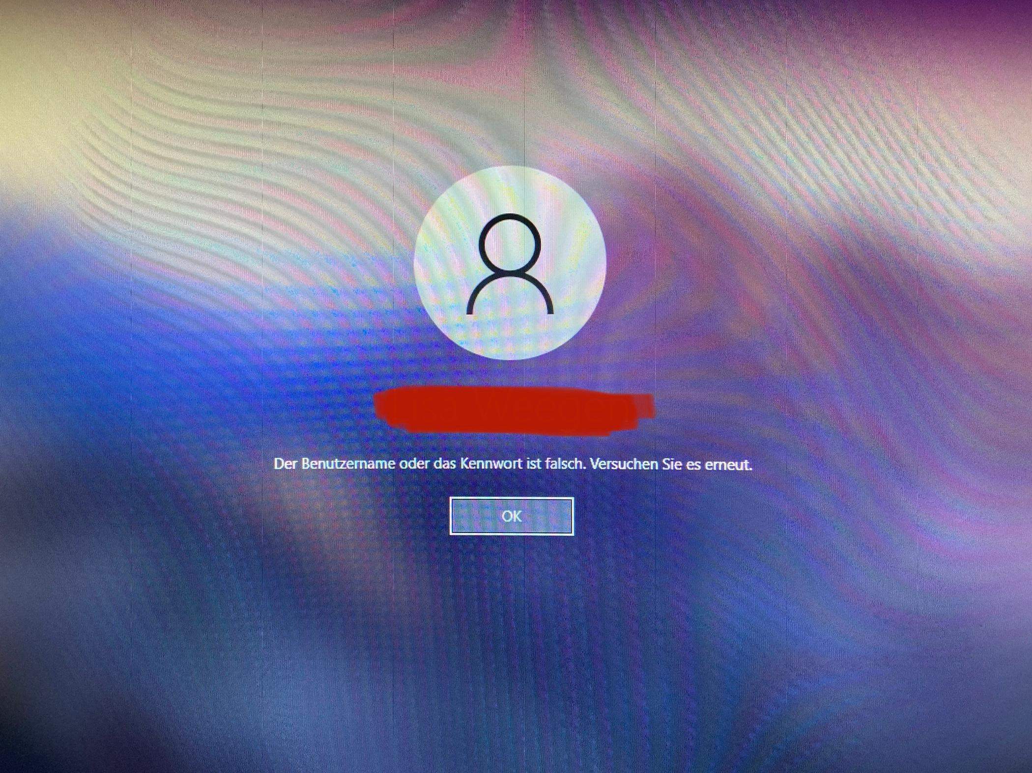 Dsl Benutzername Passwort Falsch Fehler 691 1und1 Anmeldung auf Windows Rechner - Benutzername oder Kennwort falsch