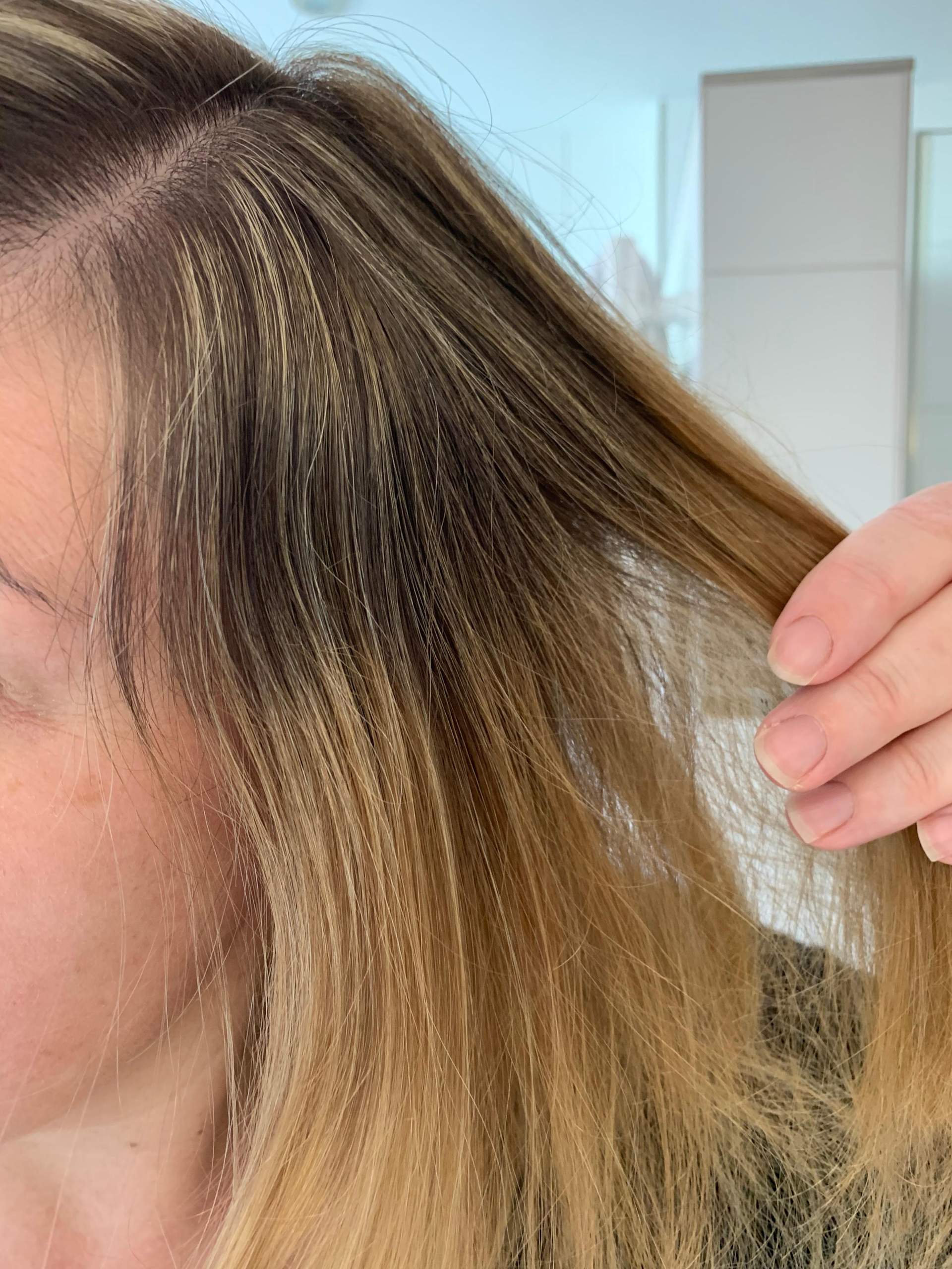 StrÀhnchen grauer ansatz kaschieren durch Graue Haare