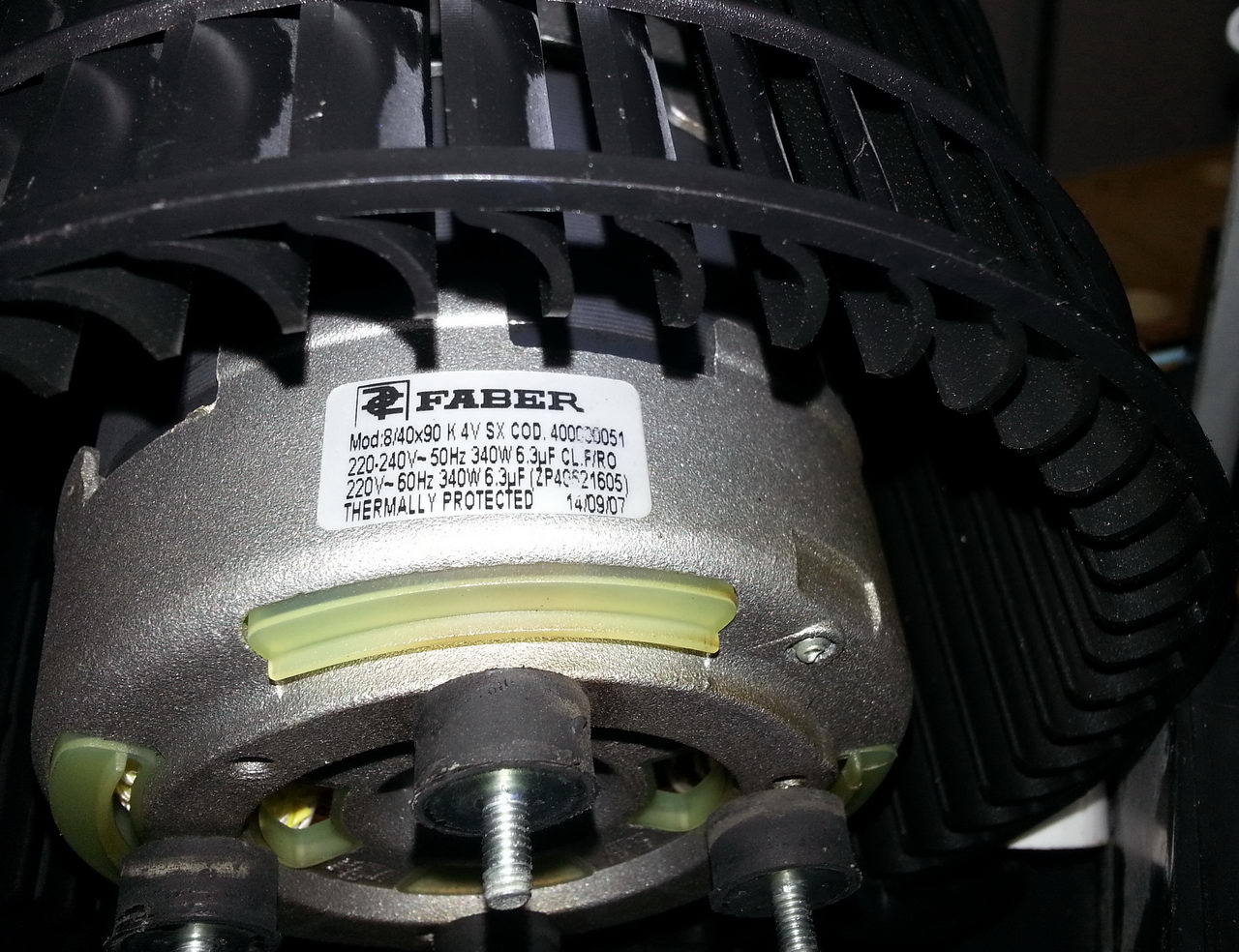 Anschluss externer Motor an Dunstabzugshaube (Elektronik, Strom, Elektrik)