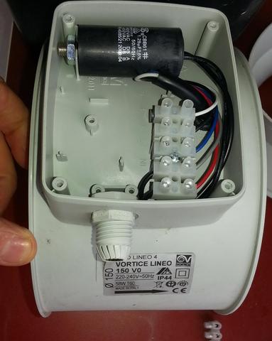 Anschluss externer Motor an Dunstabzugshaube (Elektronik, Strom