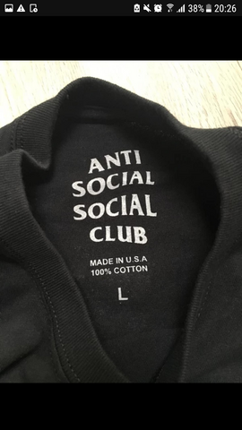 Anti Social Social Club Original oder fake Supreme Hypebeast ASSC