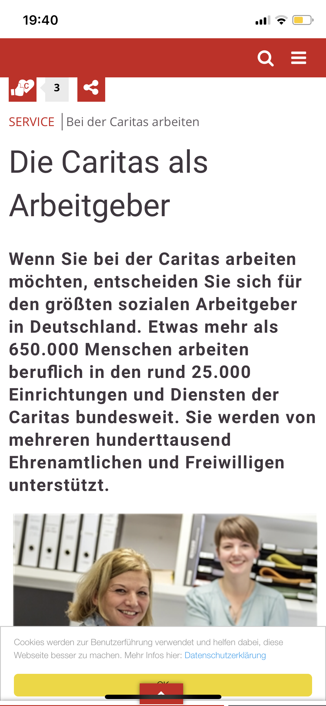 Antwort auf die Frage “Warum haben sie uns gewählt” und “warum sollten