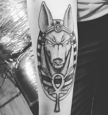 Anubis Tattoo Agypten