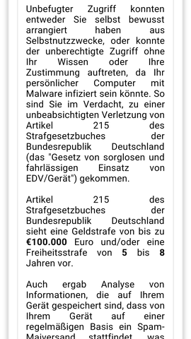 #3 - (Handy, Anzeige, Strafe)