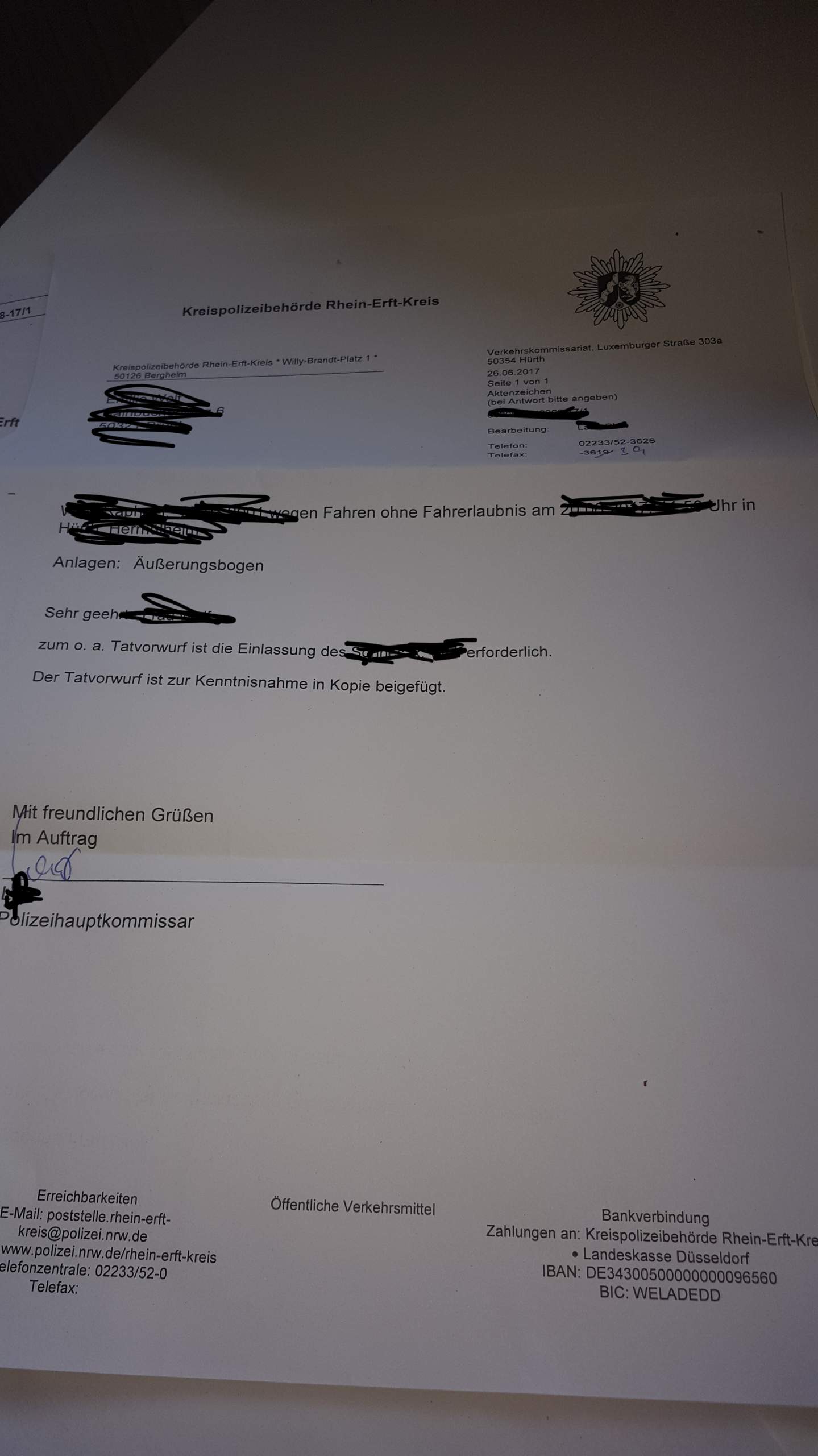 Fahrerflucht-Anzeige: Wann bekomme ich Post von der Polizei? Fahrerflucht-Anzeige: Wann bekomme ich Post von der Polizei?