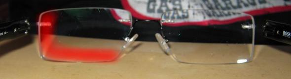 Rote Markierung = Türspioneffekt bzw. Fischaugeneffekt - (Brille, Optik, Winkel)