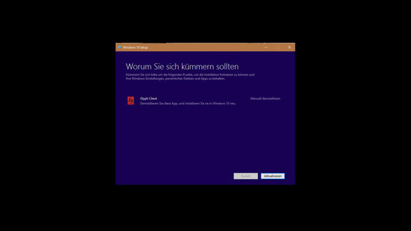 Meldung Windows 10 - (App, Windows 10, Deinstallation)