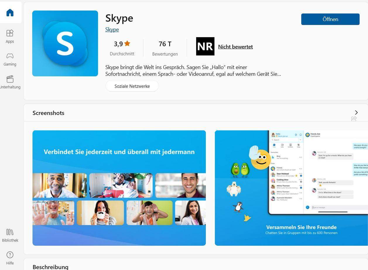 App im Microsoft Store lässt sich nicht deinstallieren?