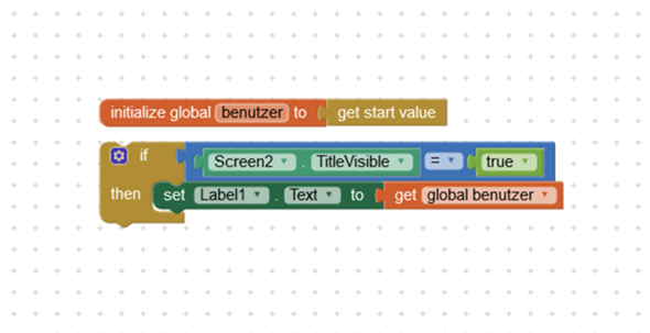 App Inventor Code Login App Inventor Login und Willkommenstext? (Android, programmieren, iOS)