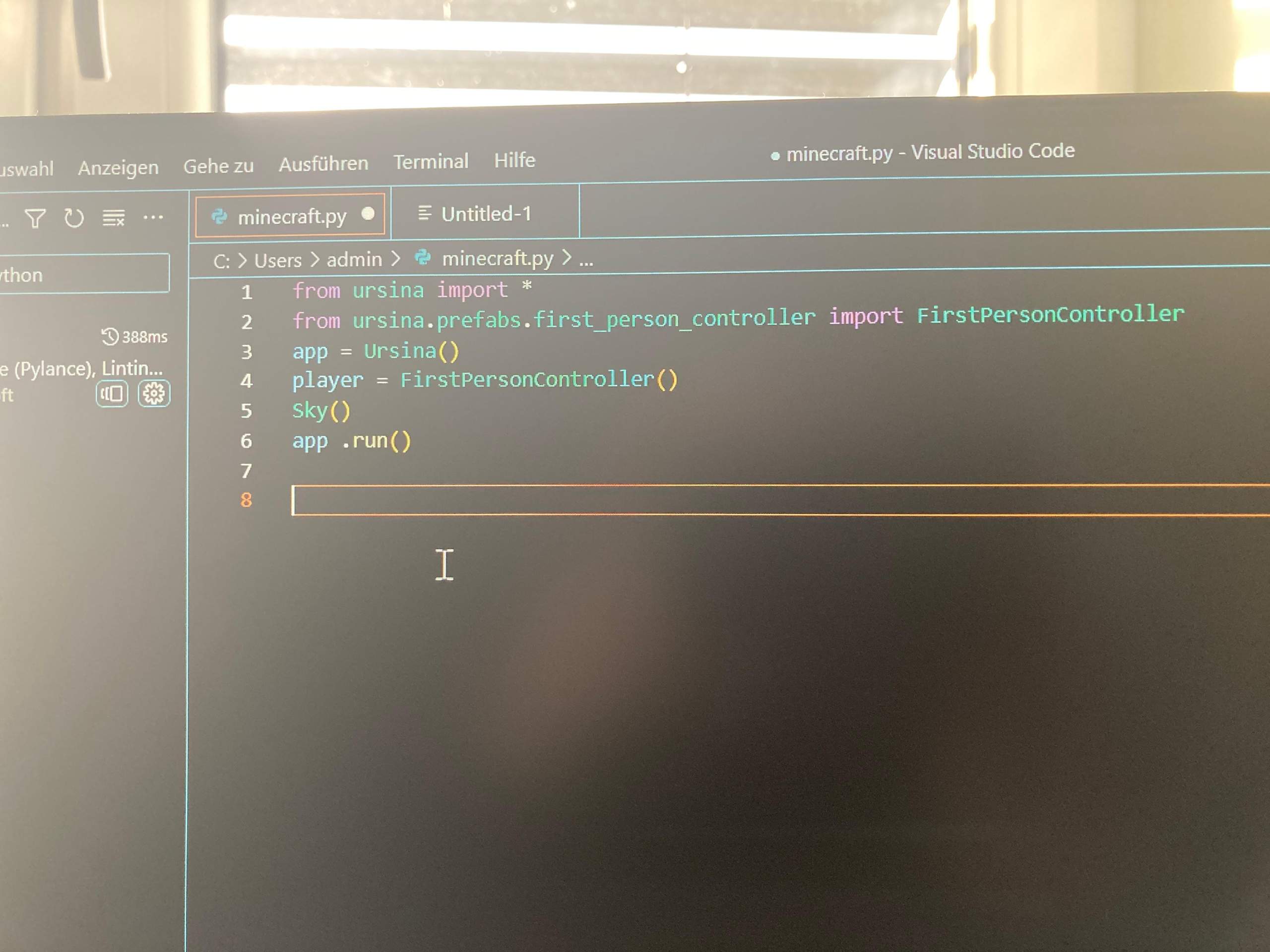 App .run Python funktioniert nicht? (Programm, programmieren ...