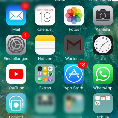 so wird mir das angezeigt. - (Handy, Technik, iPhone)