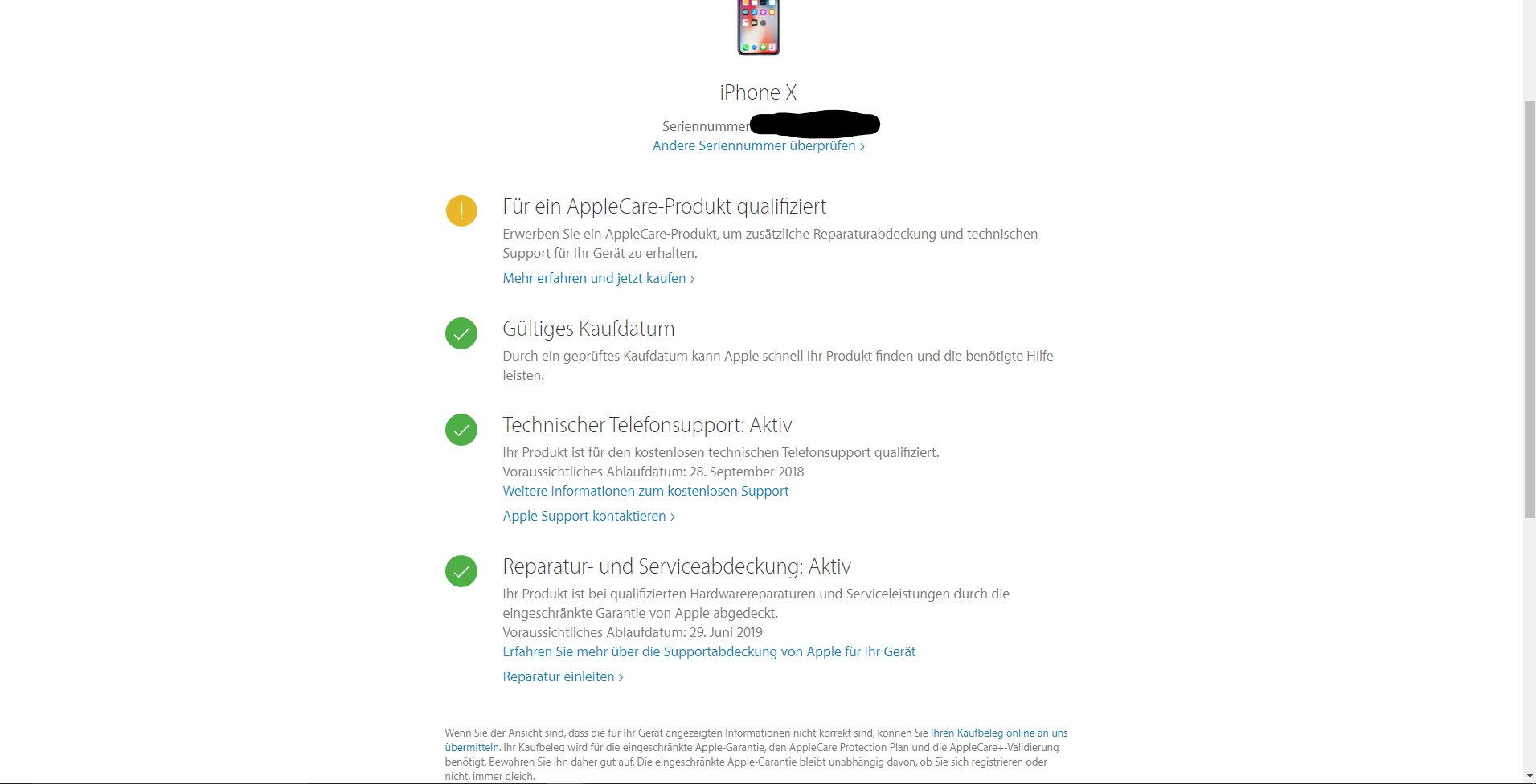 Apple Care Technik Handy Technologie
