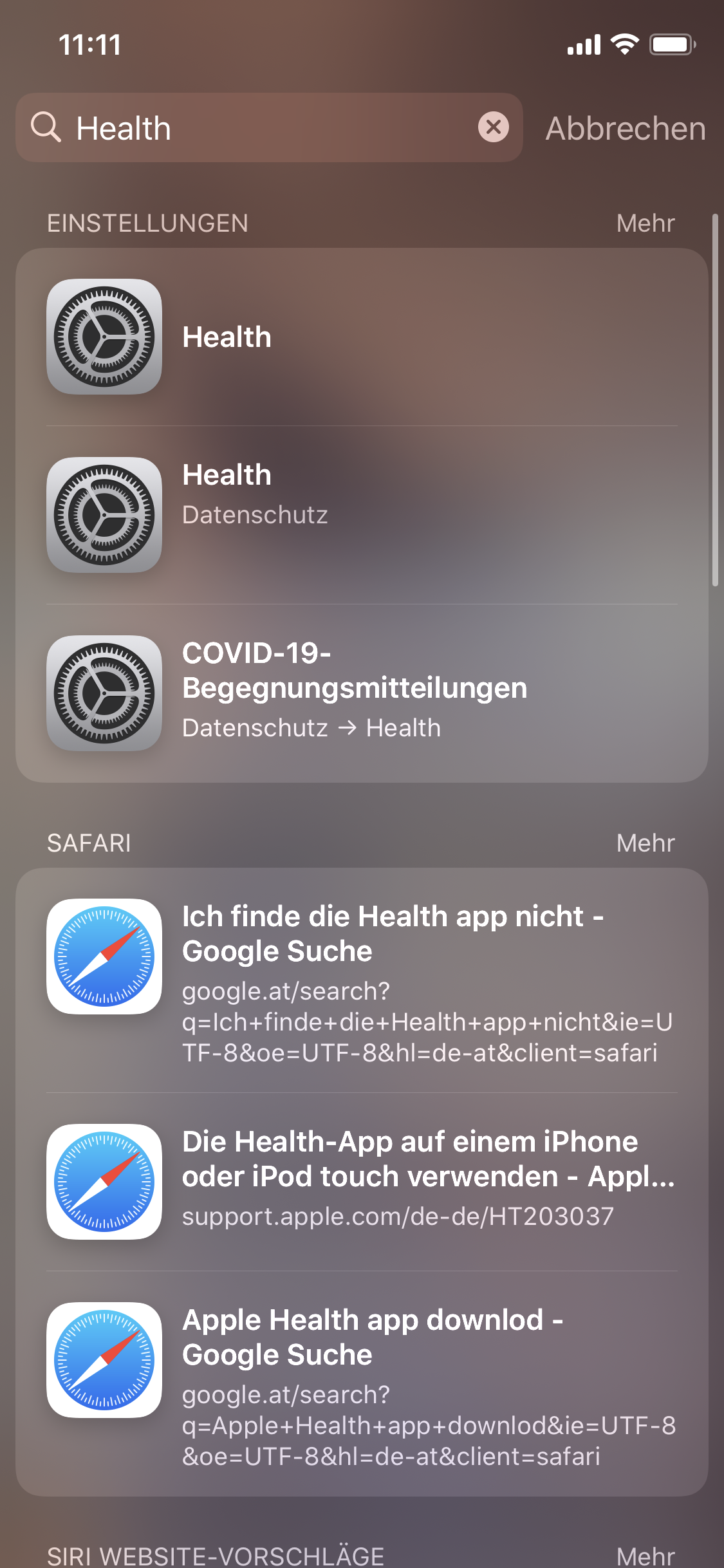 Apple Health App verschwunden? (iPhone, iOS, App Store)