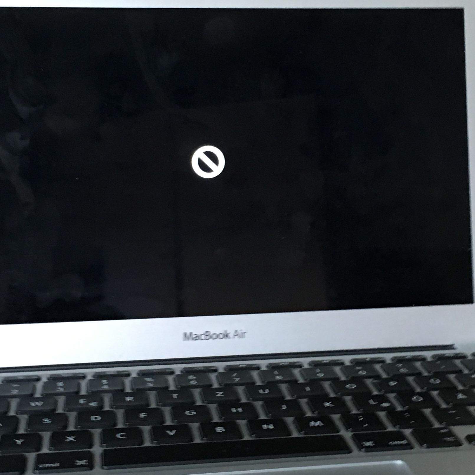 Apple MacBook Air kaputt? (Technik, grafikfehler)