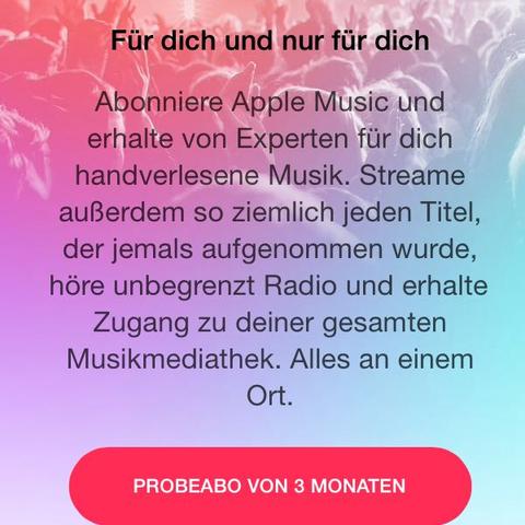 1. Bild - (Musik, Apple, iTunes)