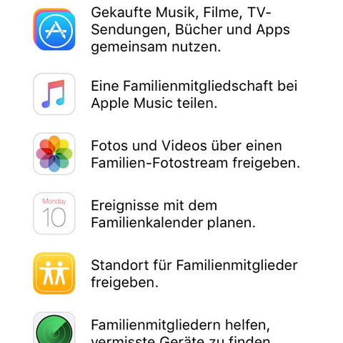 Apple Music Familienabo Automatisch Zwingend Familienfreigabe Computer Musik Internet