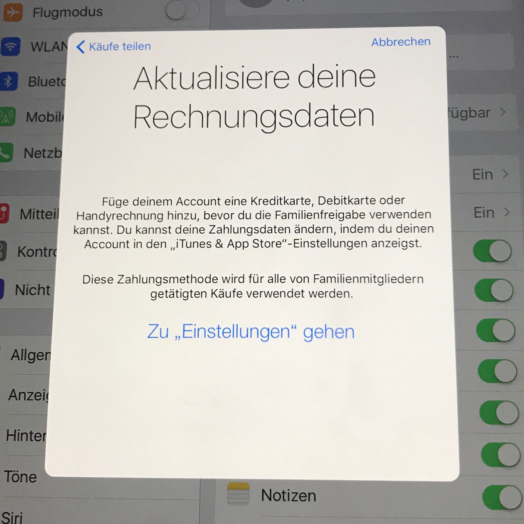 Apple Music Familienabo Hilfe Technik Musik Handy