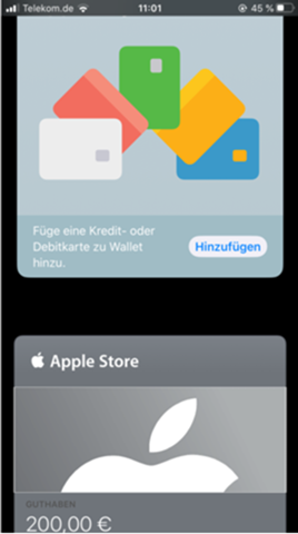 Apple Store Gutschein Im Wallet Im Appstore Iphone App Store Apple Store