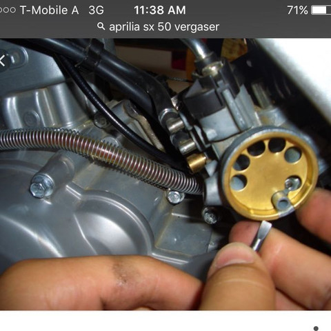 Luftfilter anschluss
 - (Motorrad, Motor, Reparatur)