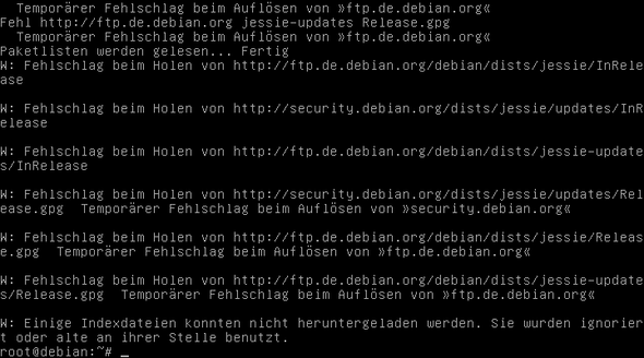 2. Bild - (Linux, V-Server, Debian 8)