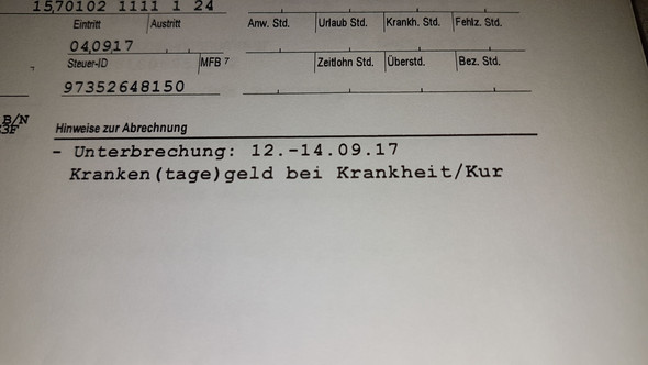 - (krank, Krankenkasse)
