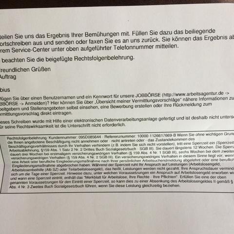Arbeitsamt Macht Stress Wie Soll Ich Reagieren Schule Recht Arbeit Schlechte Bewerbung Schreiben Arbeitsamt