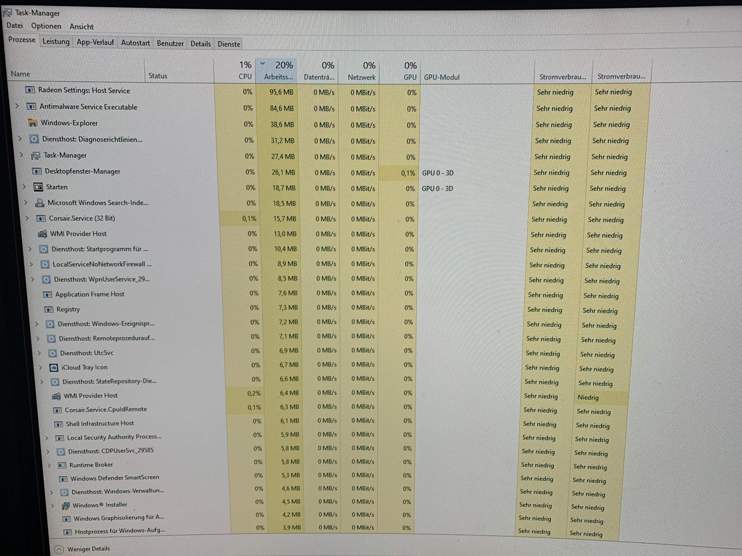Arbeitsspeicher auslastung zu hoch? (Computer, Technik, PC)