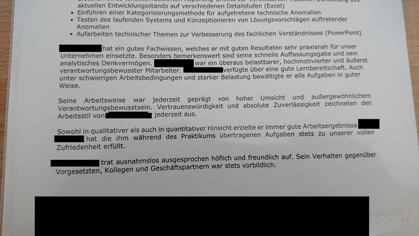 Arbeitszeugnis note 3 muster Arbeitszeugnis note 3 muster