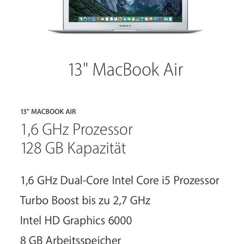 MacBook Air 1100€ - (Apple, Studium, Notebook)