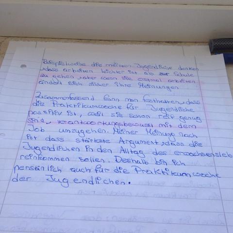 Argumentation Benoten Noten