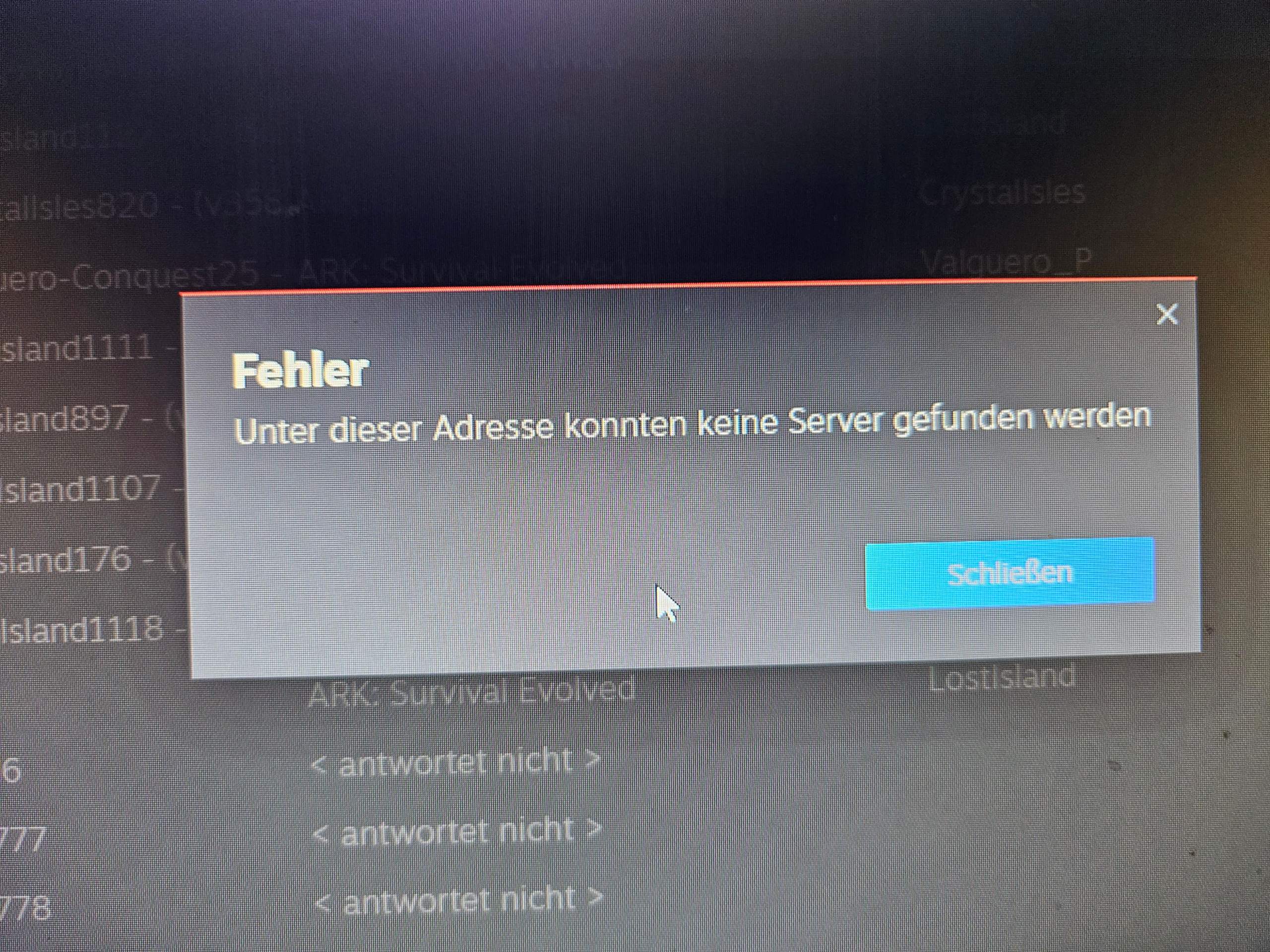 Ark pivat server mit mods wird nicht angezeigt? (PC, Steam, Fehlermeldung)