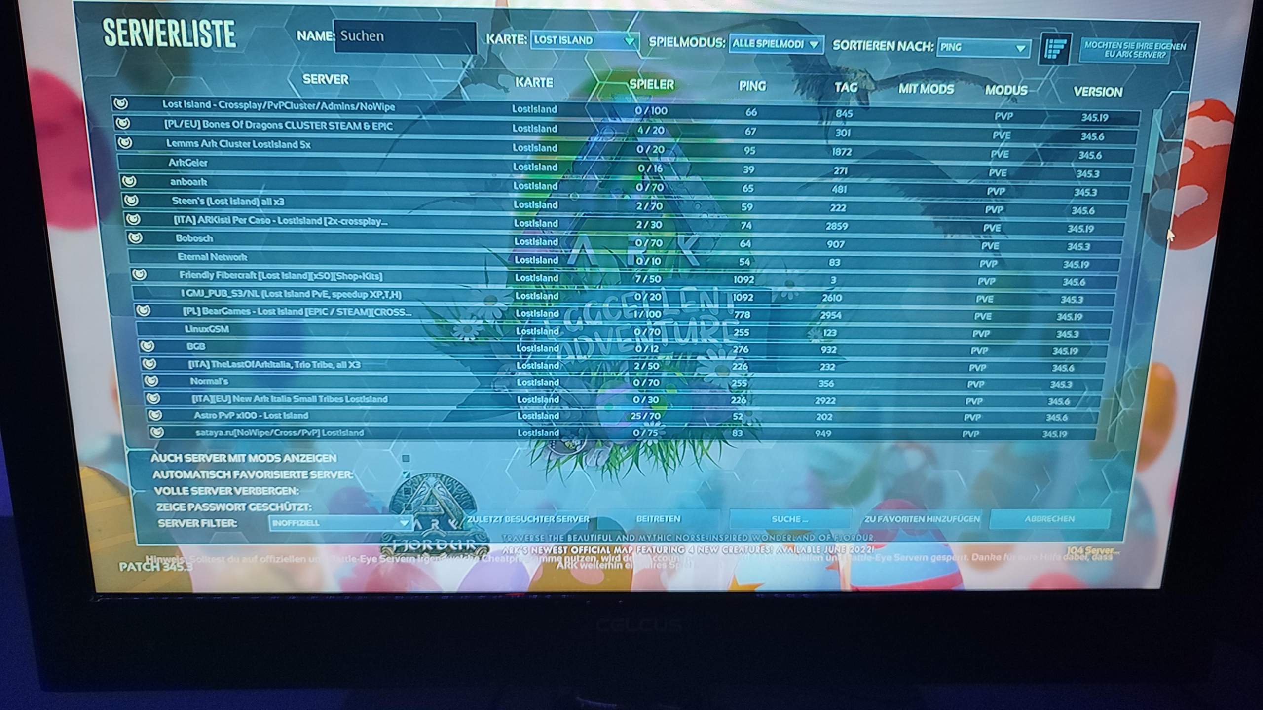 Ark Server finden? (Computer, PC, Internet)
