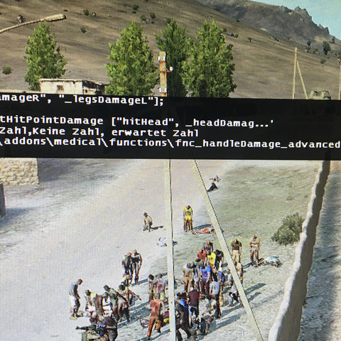 Hier spiele ich gerade ein eigenes Szenario. - (Mods, Error, Arma 3)