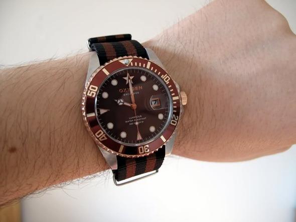 Uhr mit Natoarmband - (Uhr, Armband)