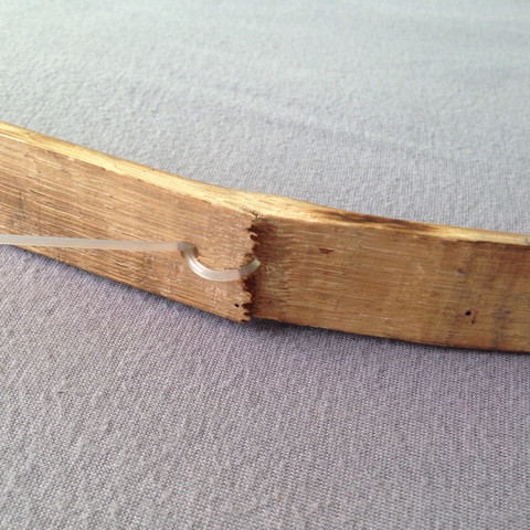 Der rechte teil - (Holz, reparieren, Bogen)