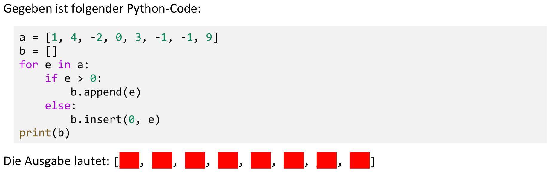 array-in-python-programmieren