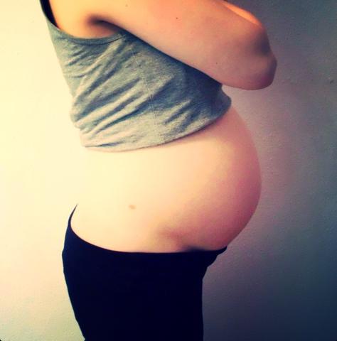 Bauch von heute  - (Schwangerschaft, falsch, Woche)