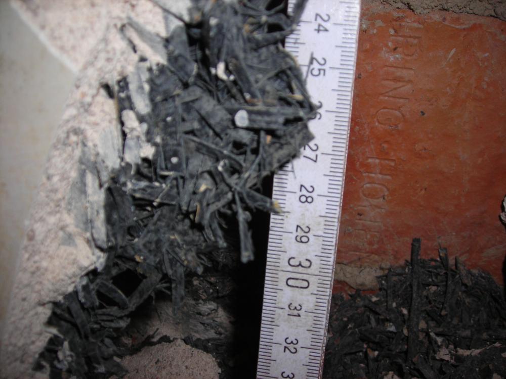 Asbestplatten schon 1950? (Asbest, Baustoffe)