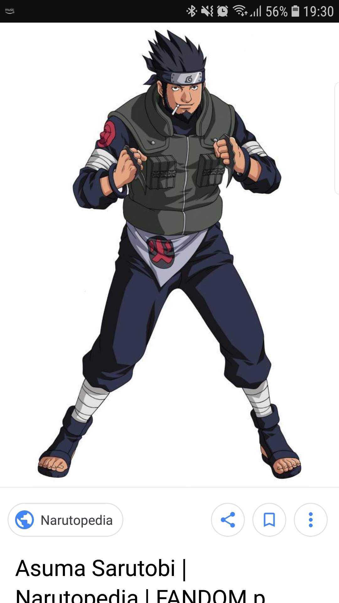 Asuma Sarutobi, Narutopedia