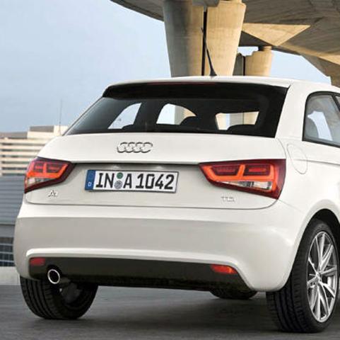 Audi A1 hinten - (Auto, BMW, Audi)