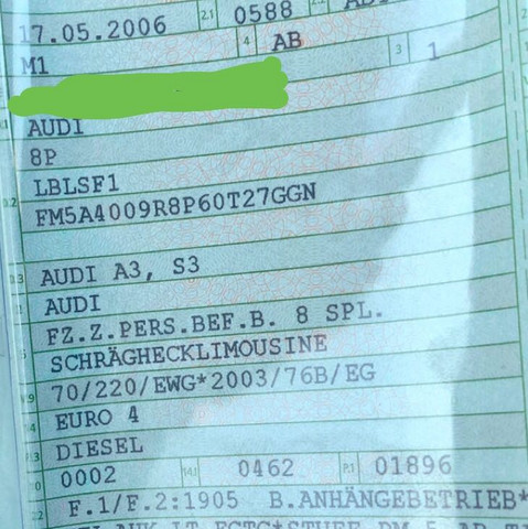 Mitte: Audi A3, S3 - (Auto und Motorrad, Audi, S3)