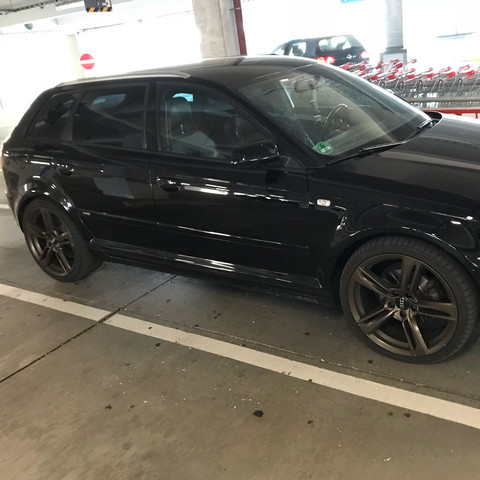 Audi a3 8p Sportback mit tieferlegungsfeder?