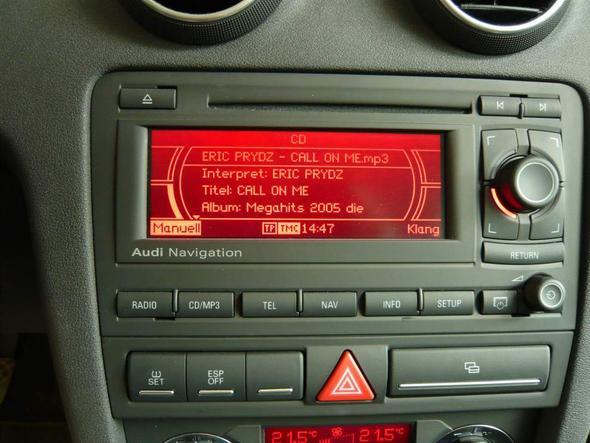 Audi A3 Sportback Radio (mit Navi) einfach austauschbar!?