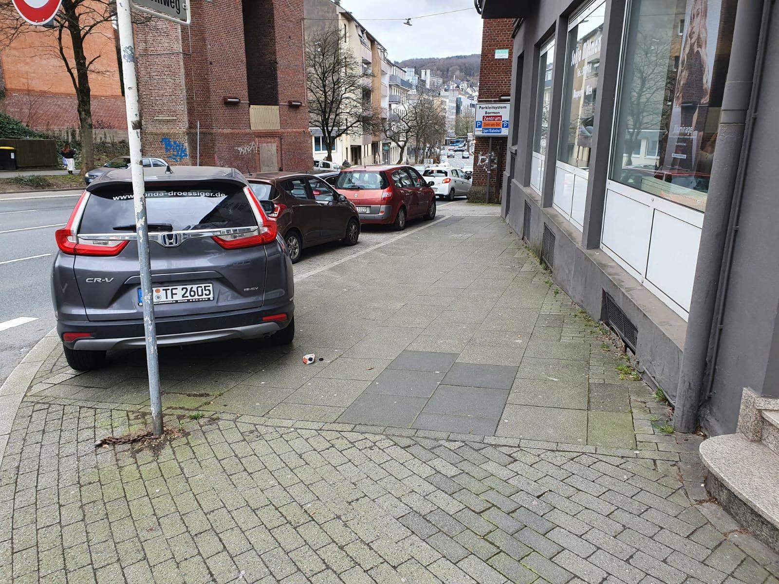 Parken Auf Gehweg Strafe