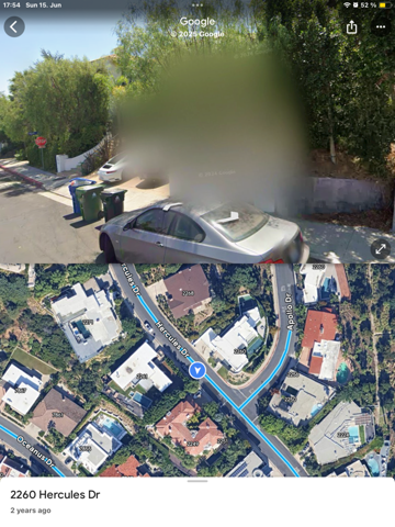 Google Maps Vip Auf Google Maps Häuser und Straßen Abschnitte ausgeblendet wegen Promis ...