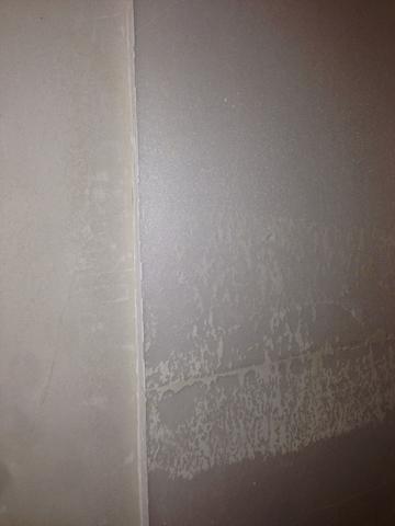 Bild von der Wand mit und ohne Styropor - (Wohnung, Wärme, Tapete)