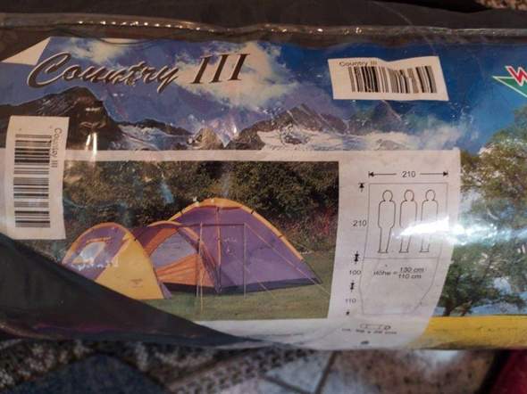 Aufbauanleitung für ein Wehnke outdoor-Zelt Typ Country III?